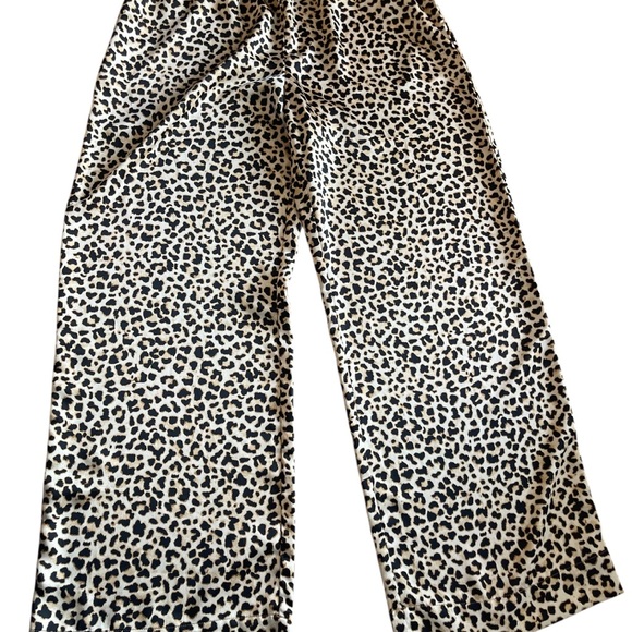 a new day Pants - A New Day Leopard Print Satin Pants